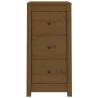 Solid Wood Pine Sideboards - Honey Brown, 2 pcs | Hipo Market