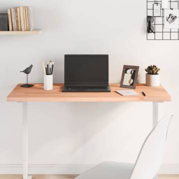 Solid Wood Beech Desk Top 100x50 cm - HipoMarket