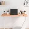 Desk Top 100x50x2.5 cm Solid Wood Beech Colour brown Size 100 x 50 x 2.5 cm 