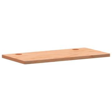 Solid Wood Beech Desk Top 100x50 cm - HipoMarket