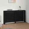 Radiator Cover Black 153x19x84 cm Solid Wood Pine Colour black Size 153 x 19 x 84 cm Quantity in Package 1 