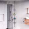 EISL Telescopic Corner Shower Shelf - Chrome | Hipomarket UK