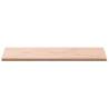 Bathroom Countertop 100x50x2.5 cm Solid Wood Beech - HipoMarket