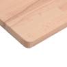 Bathroom Countertop 100x50x2.5 cm Solid Wood Beech - HipoMarket