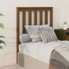 Bed Headboard Honey Brown 81x6x101 cm Solid Wood Pine Colour honey brown Size 81 x 101 cm Quantity in Package 1 