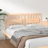 Bed Headboard 155.5x4x100 cm Solid Wood Pine Colour natural Size 155.5 x 100 cm Quantity in Package 1 