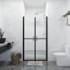 Shower Door Half Frosted ESG (93-96)x190 cm Colour black Size 96 x 190 cm Model half frosted 