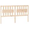 Solid Wood Pine Bed Headboard - 155.5x4x100 cm | HipoMarket