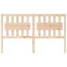 Solid Wood Pine Bed Headboard - 155.5x4x100 cm | HipoMarket