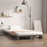 Pallet Bed Grey 75x190 cm Small Single Solid Wood Pine Colour grey Size 75 x 190 cm 