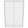 Gabion Wall with Covers | Galvanised Steel 100x20x150 cm