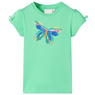 Kids' T-shirt Light Green 116 - Stylish & Comfortable