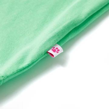 Kids' T-shirt Light Green 116 - Stylish & Comfortable