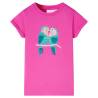 Kids' T-shirt Dark Pink 104 Colour pink Size 104 (3-4y) 