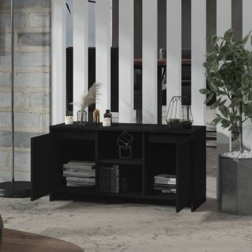 Stylish Black TV Cabinet - 102x37.5x52.5 cm | HipoMarket