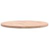 Round Solid Beech Wood Table Top Ø60x2.5 cm | HipoMarket