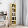 Book Cabinet/Room Divider 40x30x167.5 cm Solid Pinewood Colour natural Quantity in Package 1 Height 167.5 cm Width 40 cm 