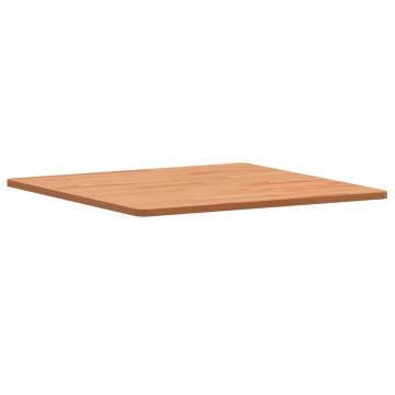 Square Solid Wood Beech Table Top - 60x60 cm | HipoMarket