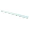 Clear Glass Shelves (2 pcs) - 110x12 cm | HipoMarket