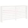 Radiator Cover White 169x19x84 cm Solid Pine - Stylish & Practical