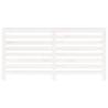 Radiator Cover White 169x19x84 cm Solid Pine - Stylish & Practical