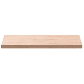 Solid Wood Beech Bathroom Countertop 100x60 cm | HipoMarket