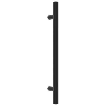 10 pcs Black Cabinet Handles - Stainless Steel | HipoMarket UK