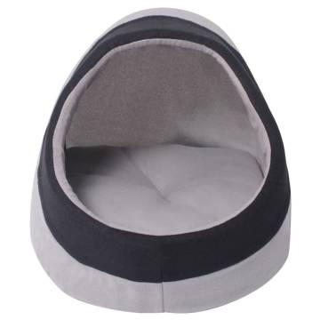 Cat Cubby Grey and Black L - Cozy Cat House - Hipo Market