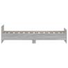 Bed Frame Grey Sonoma 75x190 cm - Stylish & Durable Design