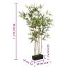 Artificial Bamboo Tree - 368 Leaves, 80 cm - Green