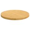 Bamboo Table Top Ø50x2.5 cm - Stylish & Durable