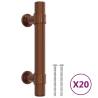 Elegant 10 pcs Bronze Cabinet Handles - Stainless Steel | HipoMarket