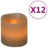 Electric LED Candles 12pcs Warm White - Safe & Elegant Decor