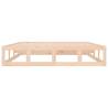 Stylish Solid Wood Bed Frame 120x200 cm | Hipo Market