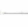 RIDDER Telescopic Shower Curtain Rod 70-115 cm White 55101 Colour white Size 70-115 cm 