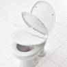 RIDDER Toilet Seat Soft Close Premium White - Easy & Comfortable