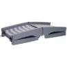 TRIXIE 3-Way Folding Pet Ramp - Durable & Compact Grey Ramp