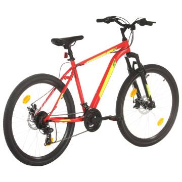 Mountain Bike 21 Speed 27.5 inch Wheel Red - Hipo Market