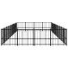 Outdoor Dog Kennel Steel 33.87 m² - Safety & Comfort