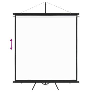 Projection Screen with Tripod 63" - Ultimate Viewing Experience