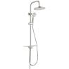 SCHÜTTE AQUASTAR Overhead Shower Set - White-Chrome Luxury