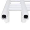 E-Shape Bathroom Radiator Towel Rail 600 x 1200 mm