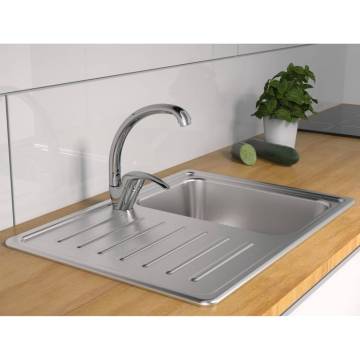 SCHÜTTE DIZIANI Chrome Sink Mixer | Durable & Stylish