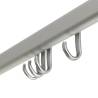 Sealskin Easy-Roll Shower Curtain Rail Set - Matte Aluminium