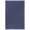 Rug Rectangular Navy Blue 180x250 cm Cotton Colour blue Size 180 x 250 cm 