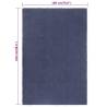 Navy Blue Cotton Rug 180x250 cm - Soft & Stylish