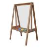 AXI Activity Easel Eric Dark Brown - Creativity Unleashed