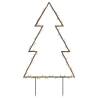 Christmas Light Decoration Tree - 80 LEDs, 60 cm | HipoMarket