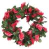 Artificial Flower Garlands - 6 pcs Spring Rose Red 250 cm