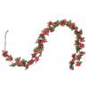 Artificial Flower Garlands - 6 pcs Spring Rose Red 250 cm